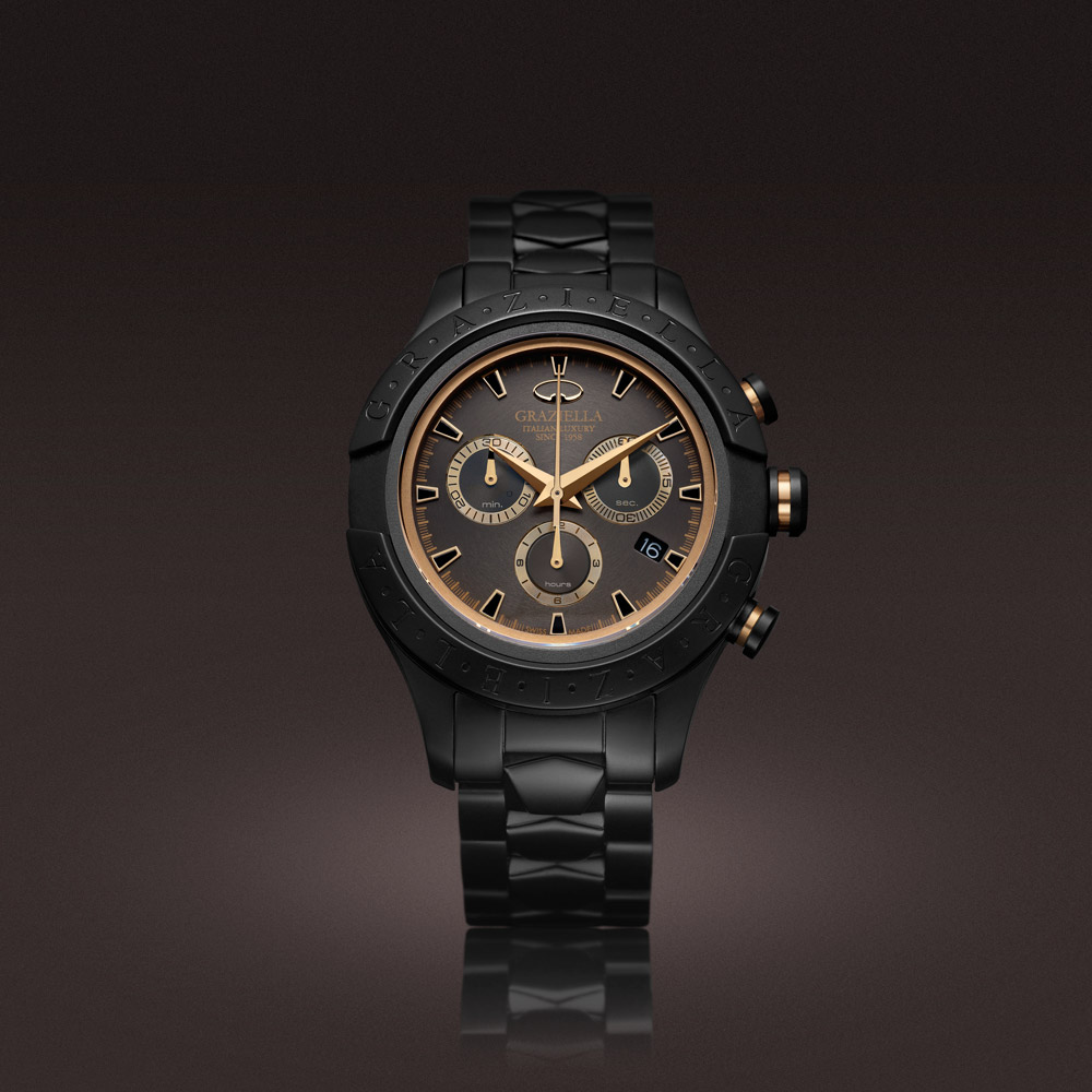 Sport Chrono pvd black Man