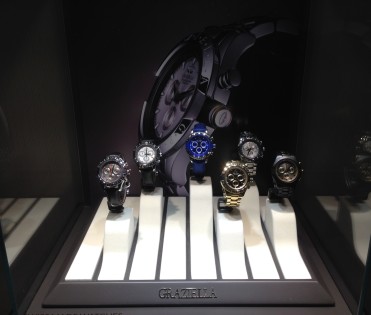 watches display