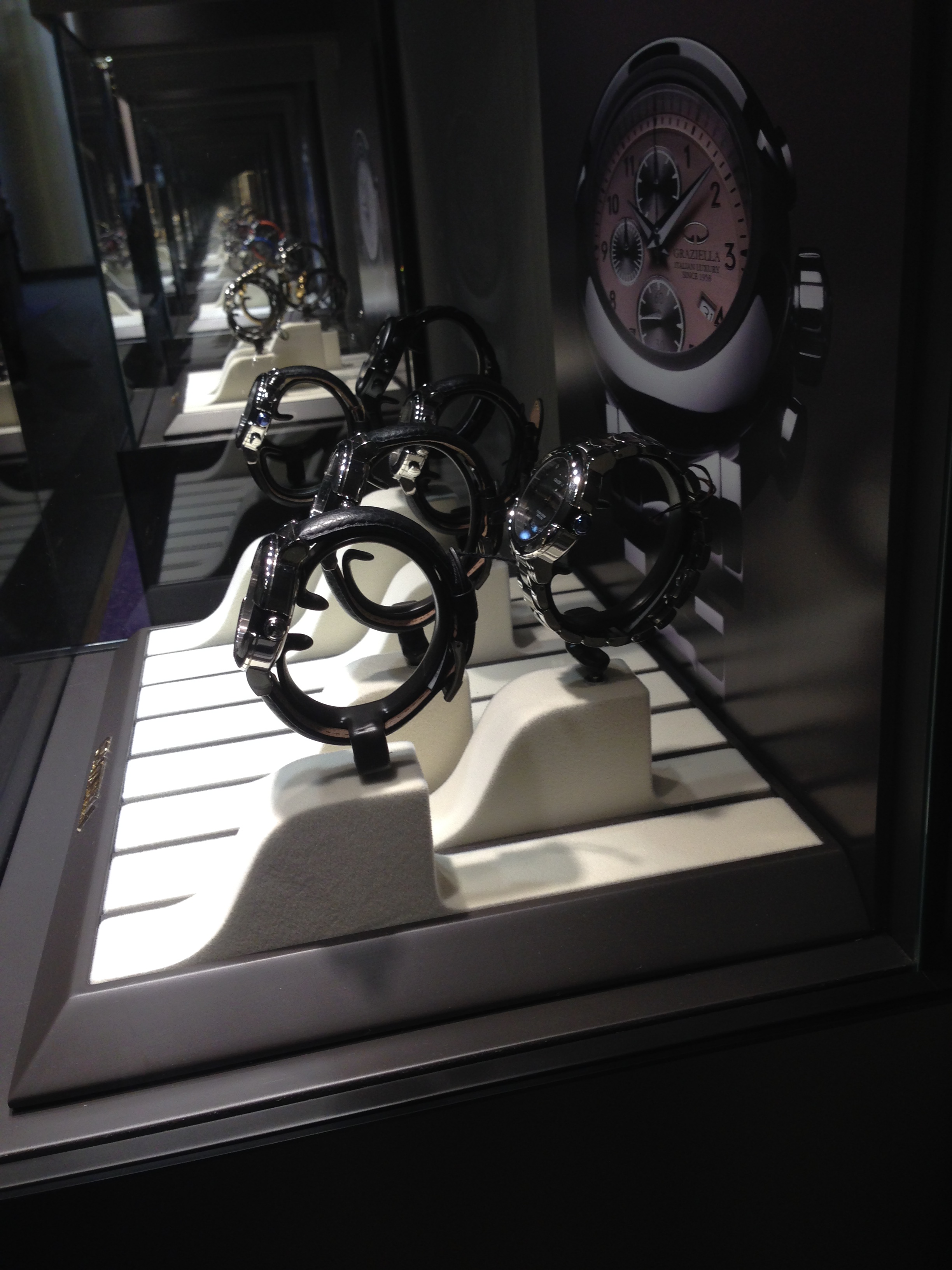 watches display